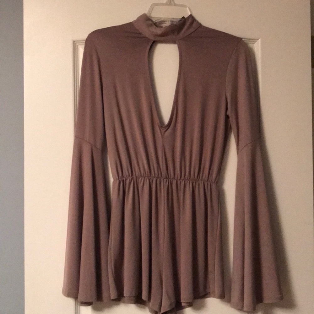 Beige Romper